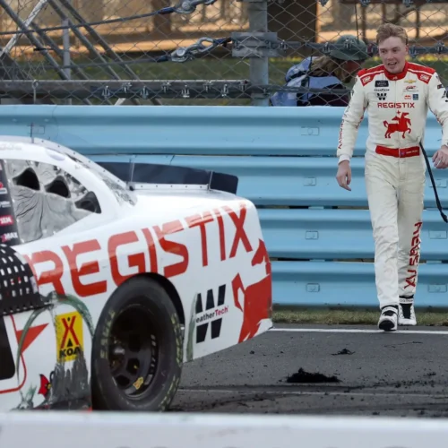 NASCAR Driver Connor Zilisch Breaks Collarbone While Celebrating Victory: A Tale of Triumph and Tumble