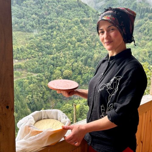 The Woman Who Invents Cheeses in Her Mountain Hideaway